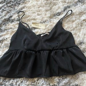 NWT Woman’s Black Babydoll Tank Top |Size: M
